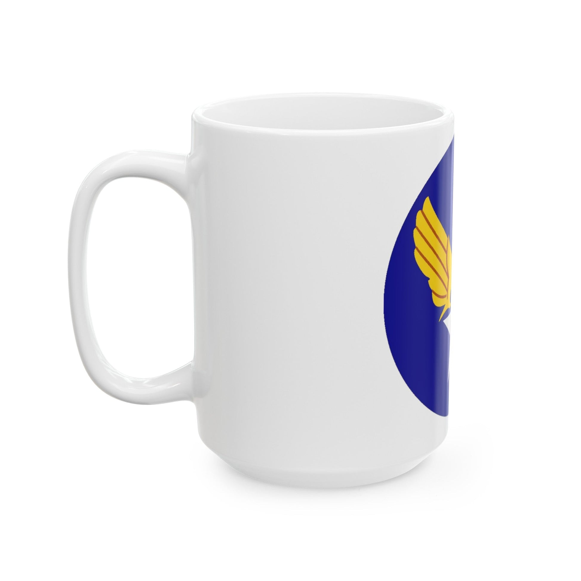 Army Air Forces Historical Insignia (U.S. Air Force) White Coffee Mug-The Sticker Space