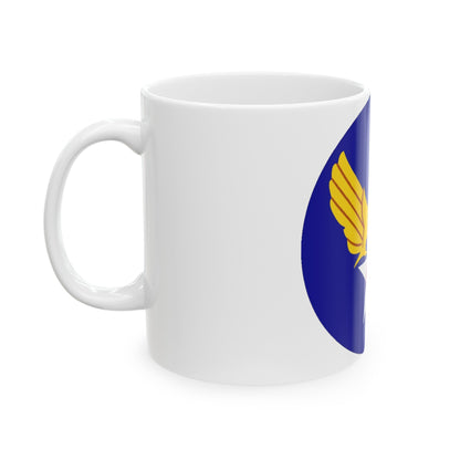 Army Air Forces Historical Insignia (U.S. Air Force) White Coffee Mug-The Sticker Space