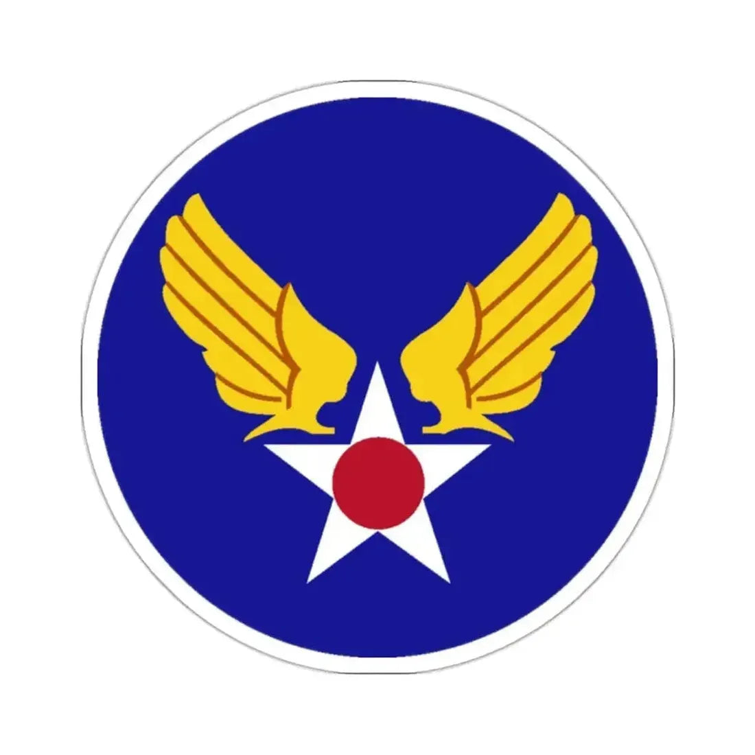 Army Air Forces Historical Insignia (U.S. Air Force) STICKER Vinyl Kiss-Cut Decal - The Sticker Space