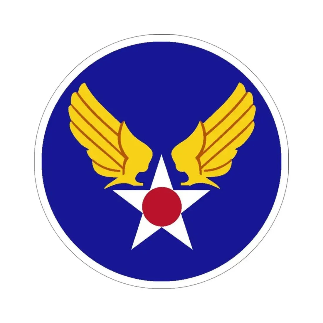 Army Air Forces Historical Insignia (U.S.Army) STICKER Vinyl Die-Cut Decal - The Sticker Space