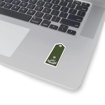 Army ALB OF 01b (Albania) (Military Rank) STICKER Vinyl Kiss-Cut Decal - The Sticker Space