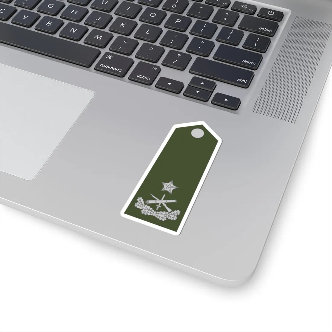 Army ALB OF 01b (Albania) (Military Rank) STICKER Vinyl Kiss-Cut Decal - The Sticker Space