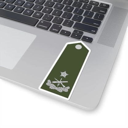 Army ALB OF 01b (Albania) (Military Rank) STICKER Vinyl Kiss-Cut Decal - The Sticker Space