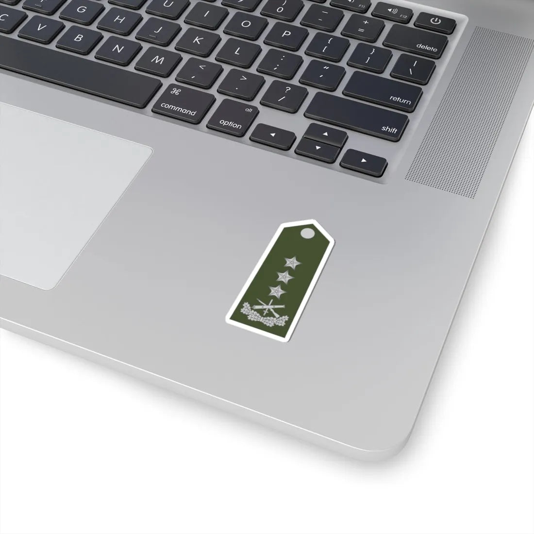 Army ALB OF 02 (Albania) (Military Rank) STICKER Vinyl Kiss-Cut Decal - The Sticker Space