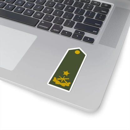 Army ALB OF 03 (Albania) (Military Rank) STICKER Vinyl Kiss-Cut Decal - The Sticker Space