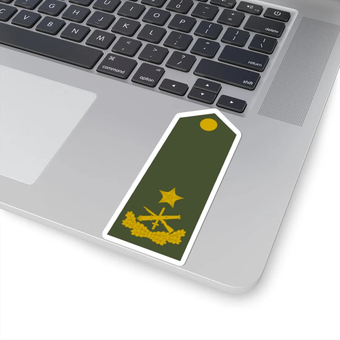 Army ALB OF 03 (Albania) (Military Rank) STICKER Vinyl Kiss-Cut Decal - The Sticker Space