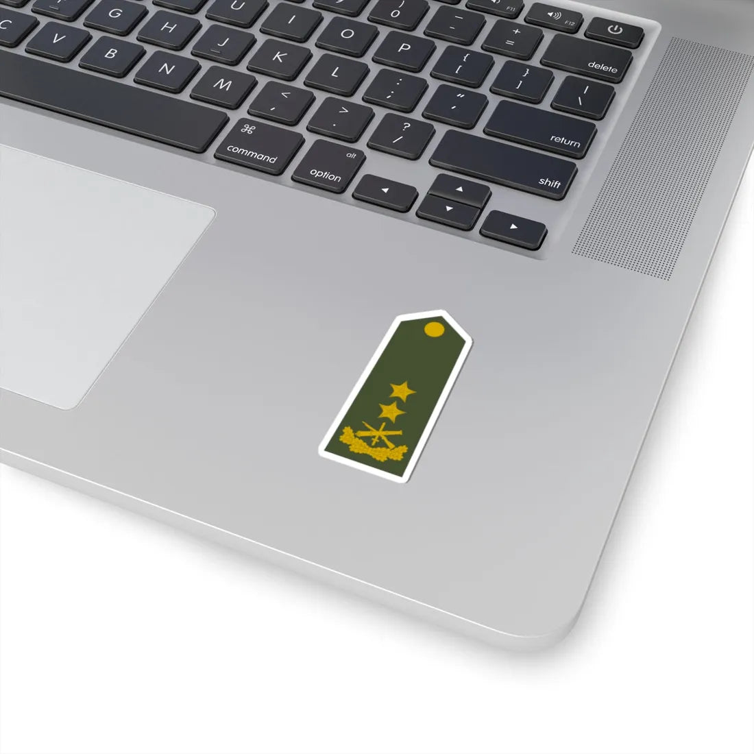Army ALB OF 04 (Albania) (Military Rank) STICKER Vinyl Kiss-Cut Decal - The Sticker Space