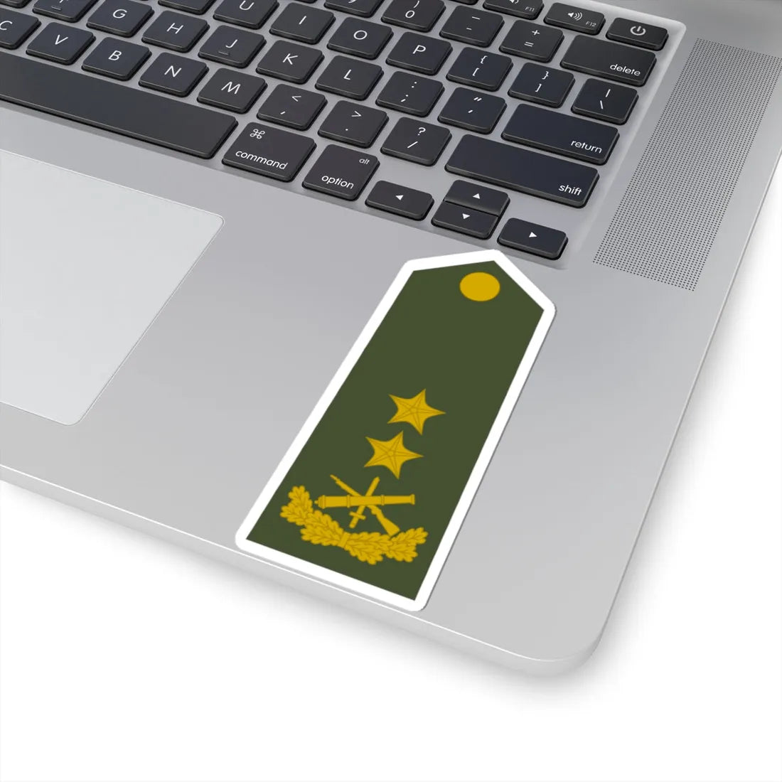 Army ALB OF 04 (Albania) (Military Rank) STICKER Vinyl Kiss-Cut Decal - The Sticker Space