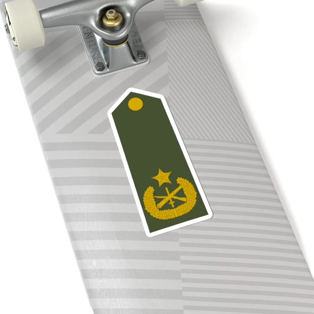 Army ALB  OF 06 (Albania) (Military Rank) STICKER Vinyl Kiss-Cut Decal - The Sticker Space