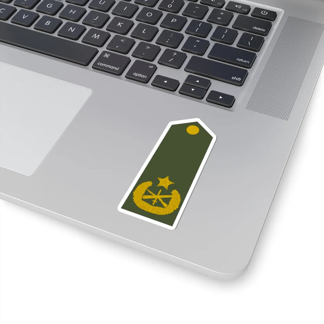 Army ALB  OF 06 (Albania) (Military Rank) STICKER Vinyl Kiss-Cut Decal - The Sticker Space
