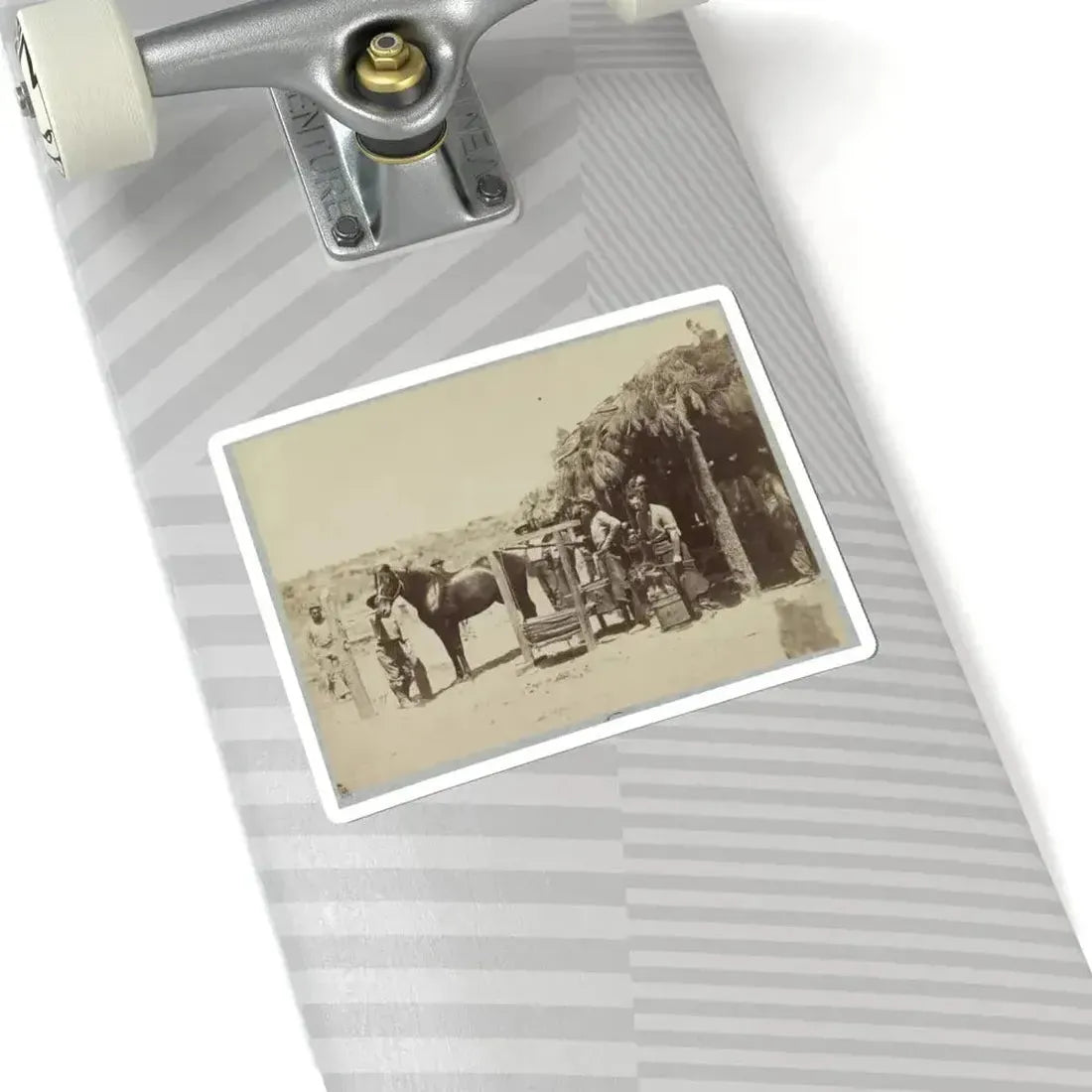 Army Forge in Front of Petersburg, Va. (U.S. Civil War) STICKER Vinyl Kiss-Cut Decal - The Sticker Space