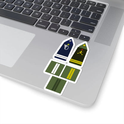 Army FRA OF 01a alt (Military Rank) STICKER Vinyl Kiss-Cut Decal - The Sticker Space
