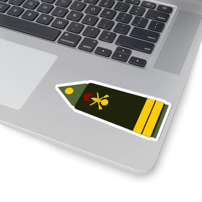 Army FRA OF 01A ROTATION INFANTRY (Military Rank) STICKER Vinyl Kiss-Cut Decal - The Sticker Space