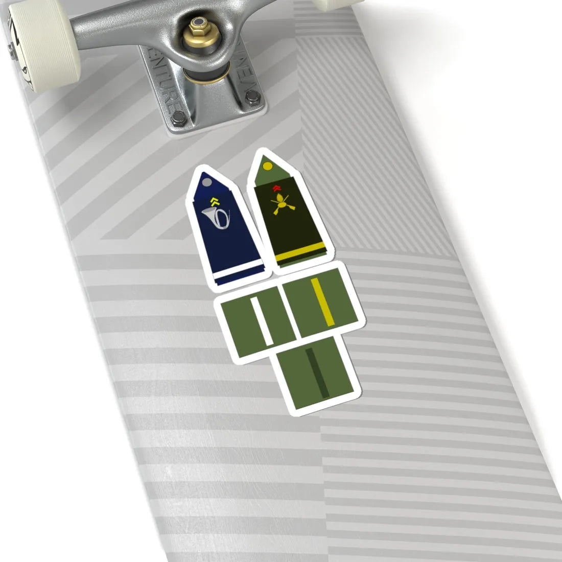 Army FRA OF 01b alt (Military Rank) STICKER Vinyl Kiss-Cut Decal - The Sticker Space