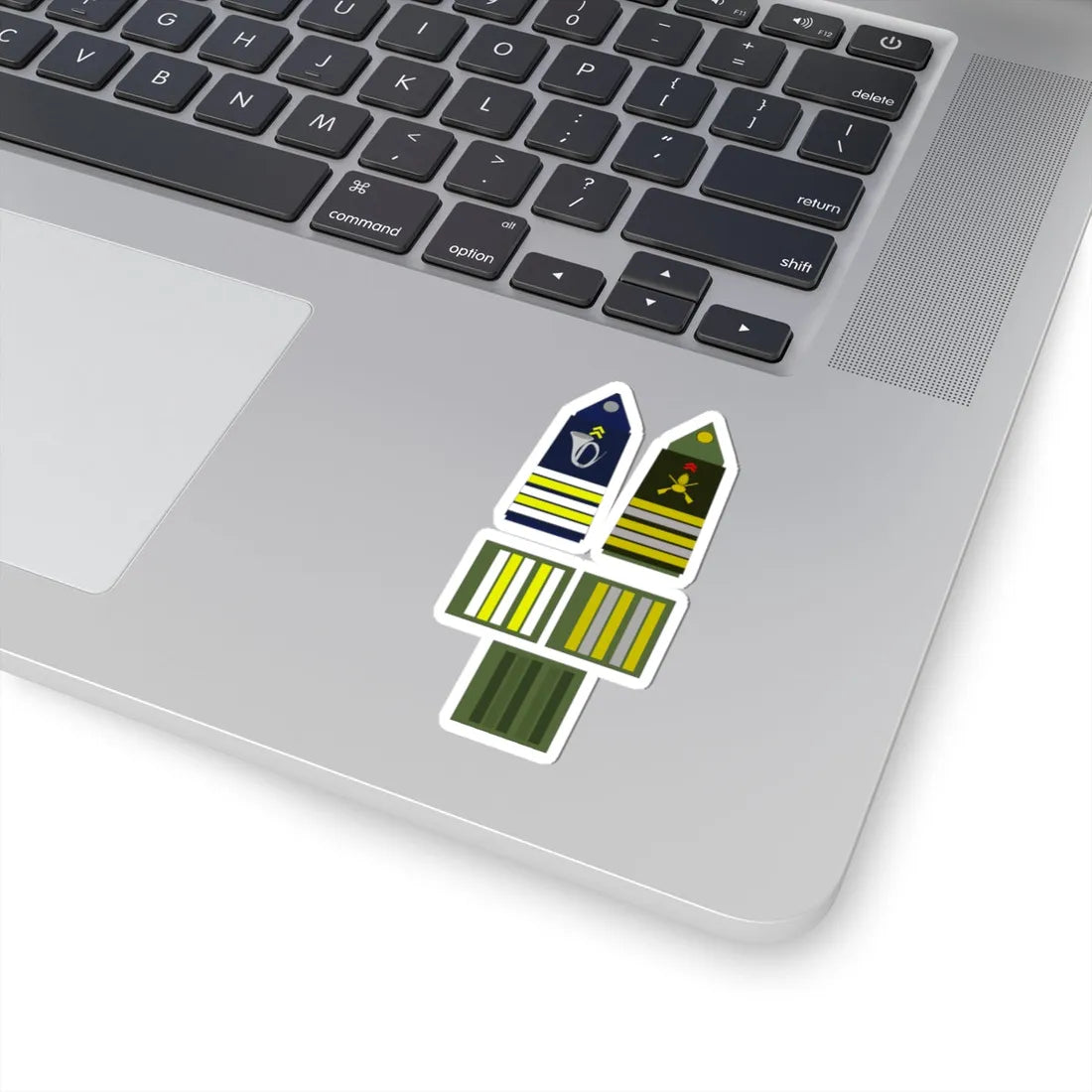 Army FRA OF 04 alt (Military Rank) STICKER Vinyl Kiss-Cut Decal - The Sticker Space