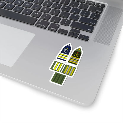 Army FRA OF 04 alt (Military Rank) STICKER Vinyl Kiss-Cut Decal - The Sticker Space