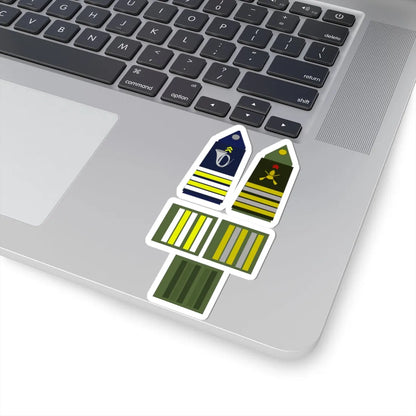 Army FRA OF 04 alt (Military Rank) STICKER Vinyl Kiss-Cut Decal - The Sticker Space