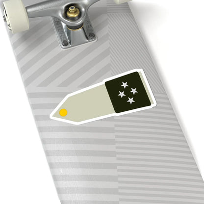 Army FRA OF 08 ROTATION (Military Rank) STICKER Vinyl Kiss-Cut Decal - The Sticker Space