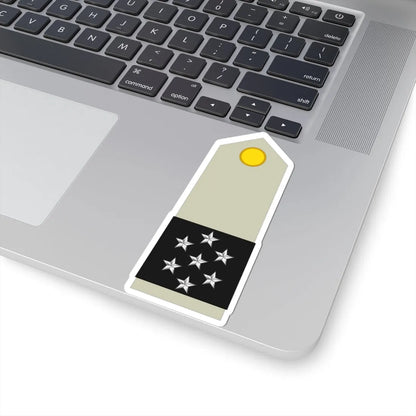 Army FRA OF 10 (Military Rank) STICKER Vinyl Kiss-Cut Decal - The Sticker Space