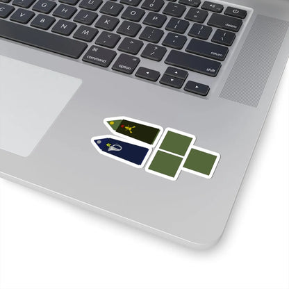Army FRA OR 01 alt (Military Rank) STICKER Vinyl Kiss-Cut Decal - The Sticker Space