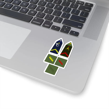 Army FRA OR 02 alt (Military Rank) STICKER Vinyl Kiss-Cut Decal - The Sticker Space