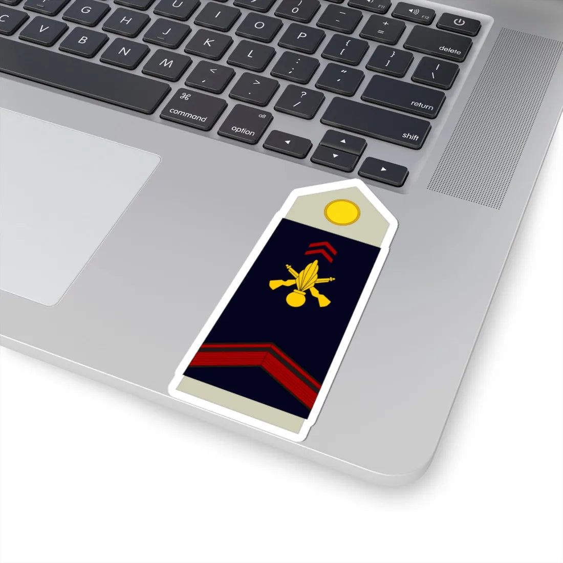 Army FRA OR 02 (Military Rank) STICKER Vinyl Kiss-Cut Decal - The Sticker Space