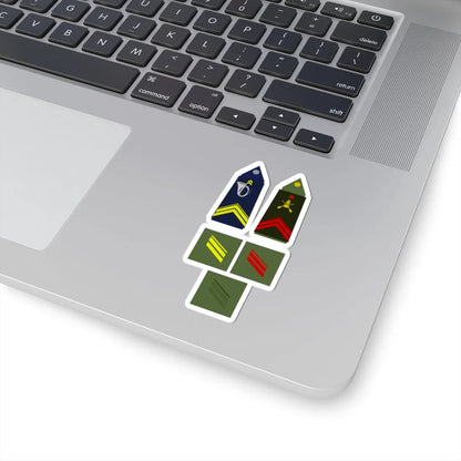Army FRA OR 03 alt (Military Rank) STICKER Vinyl Kiss-Cut Decal - The Sticker Space