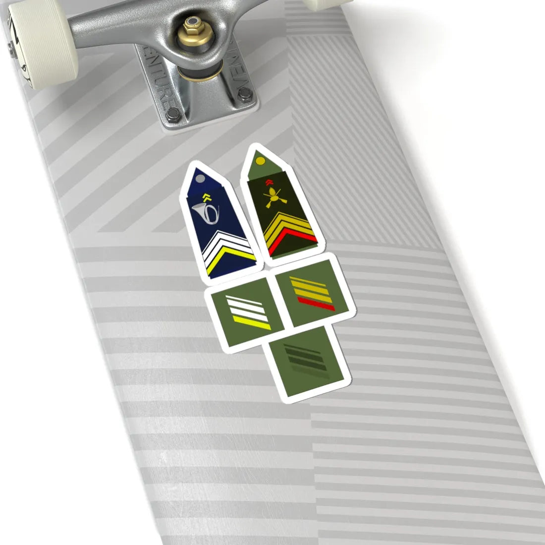Army FRA OR 04a alt (Military Rank) STICKER Vinyl Kiss-Cut Decal - The Sticker Space