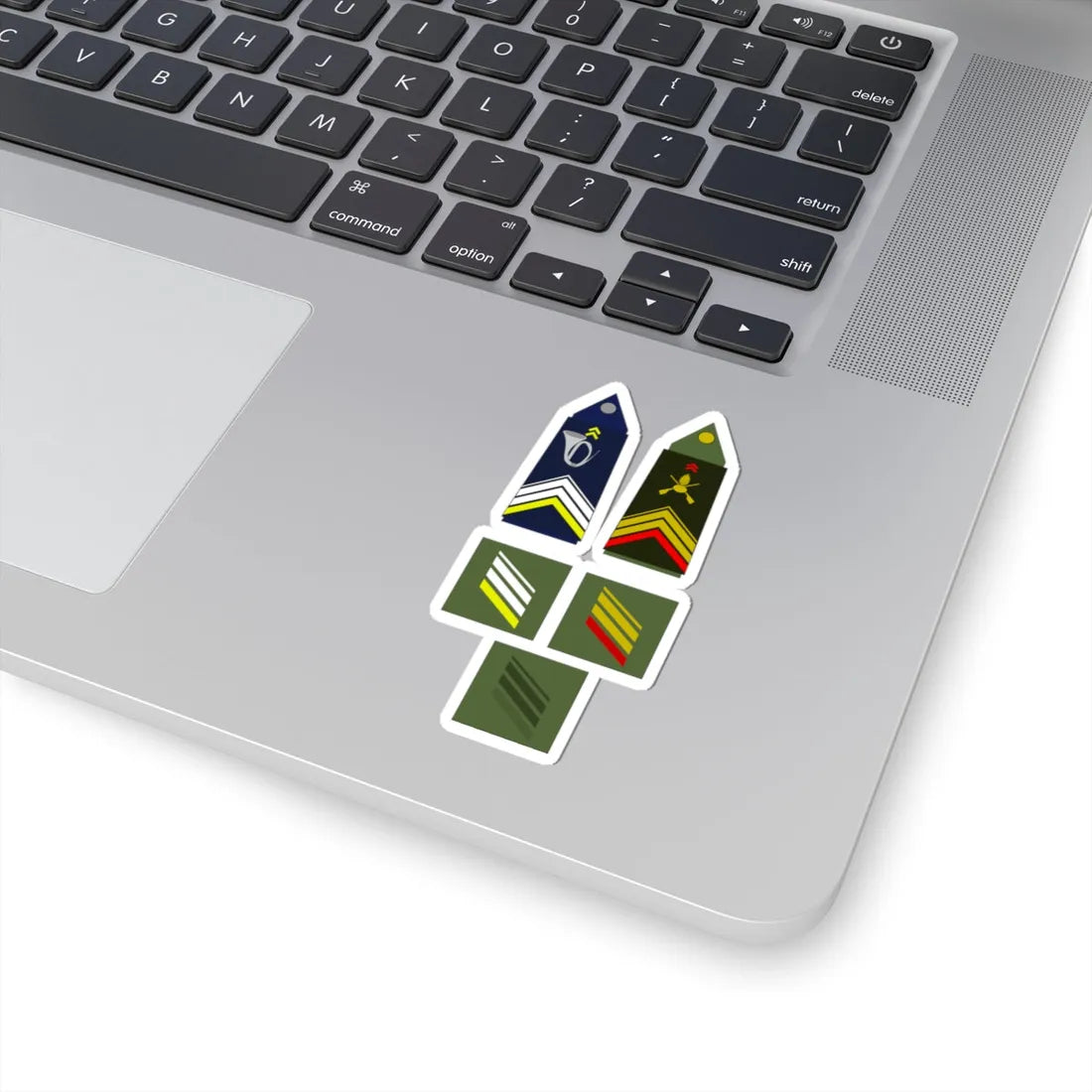 Army FRA OR 04a alt (Military Rank) STICKER Vinyl Kiss-Cut Decal - The Sticker Space