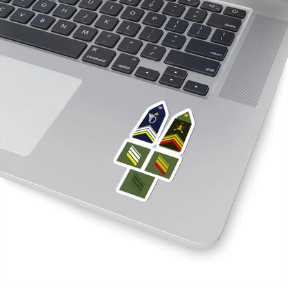 Army FRA OR 04a alt (Military Rank) STICKER Vinyl Kiss-Cut Decal - The Sticker Space