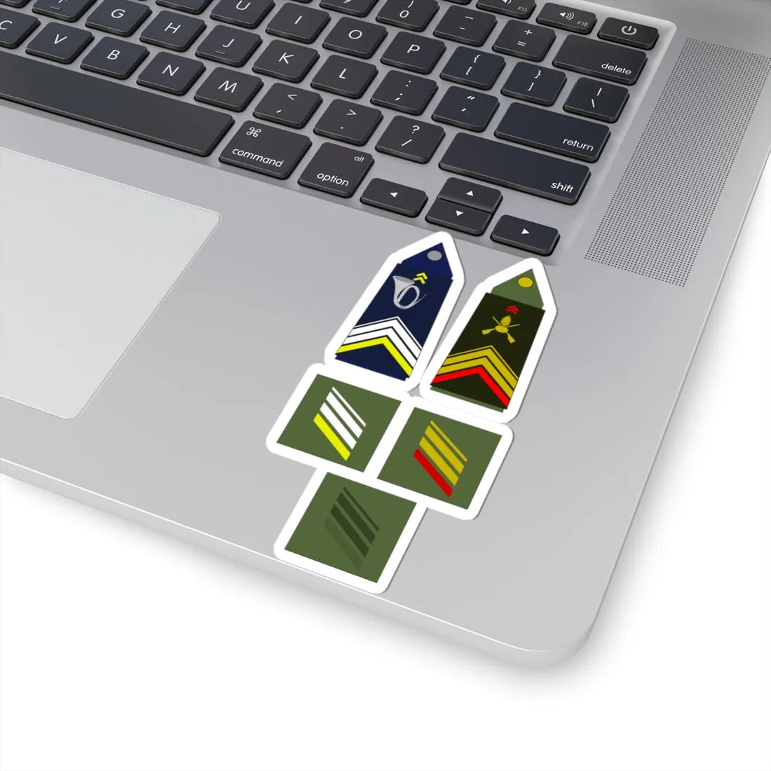 Army FRA OR 04a alt (Military Rank) STICKER Vinyl Kiss-Cut Decal - The Sticker Space