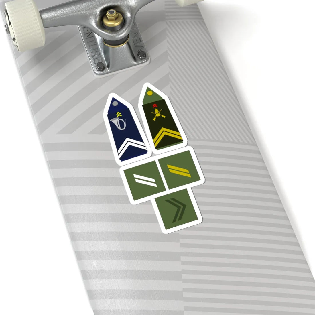 Army FRA OR 05 alt (Military Rank) STICKER Vinyl Kiss-Cut Decal - The Sticker Space