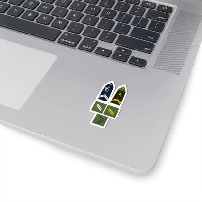 Army FRA OR 05 alt (Military Rank) STICKER Vinyl Kiss-Cut Decal - The Sticker Space