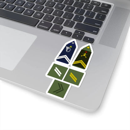 Army FRA OR 05 alt (Military Rank) STICKER Vinyl Kiss-Cut Decal - The Sticker Space