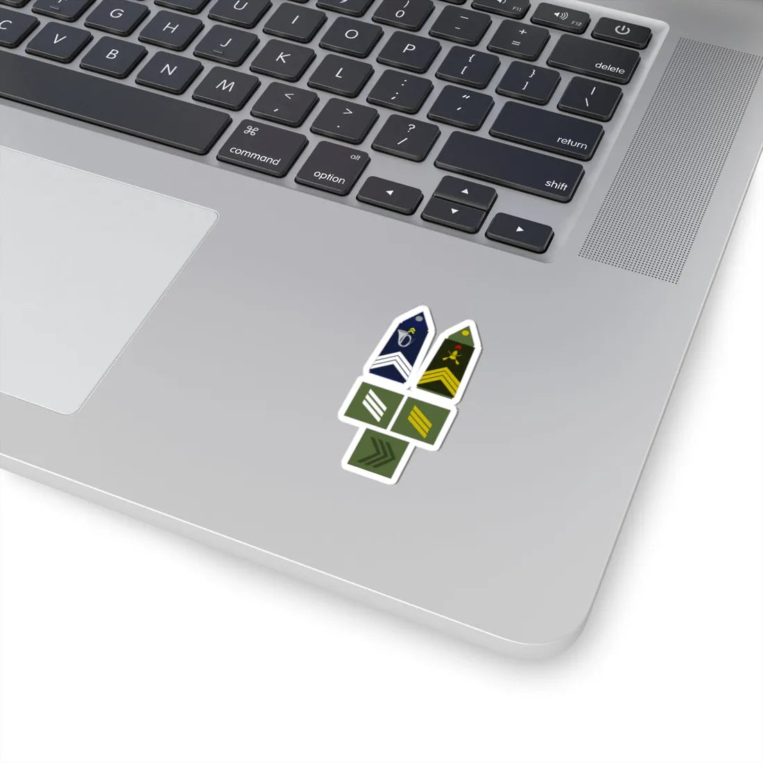Army FRA OR 06 alt (Military Rank) STICKER Vinyl Kiss-Cut Decal - The Sticker Space