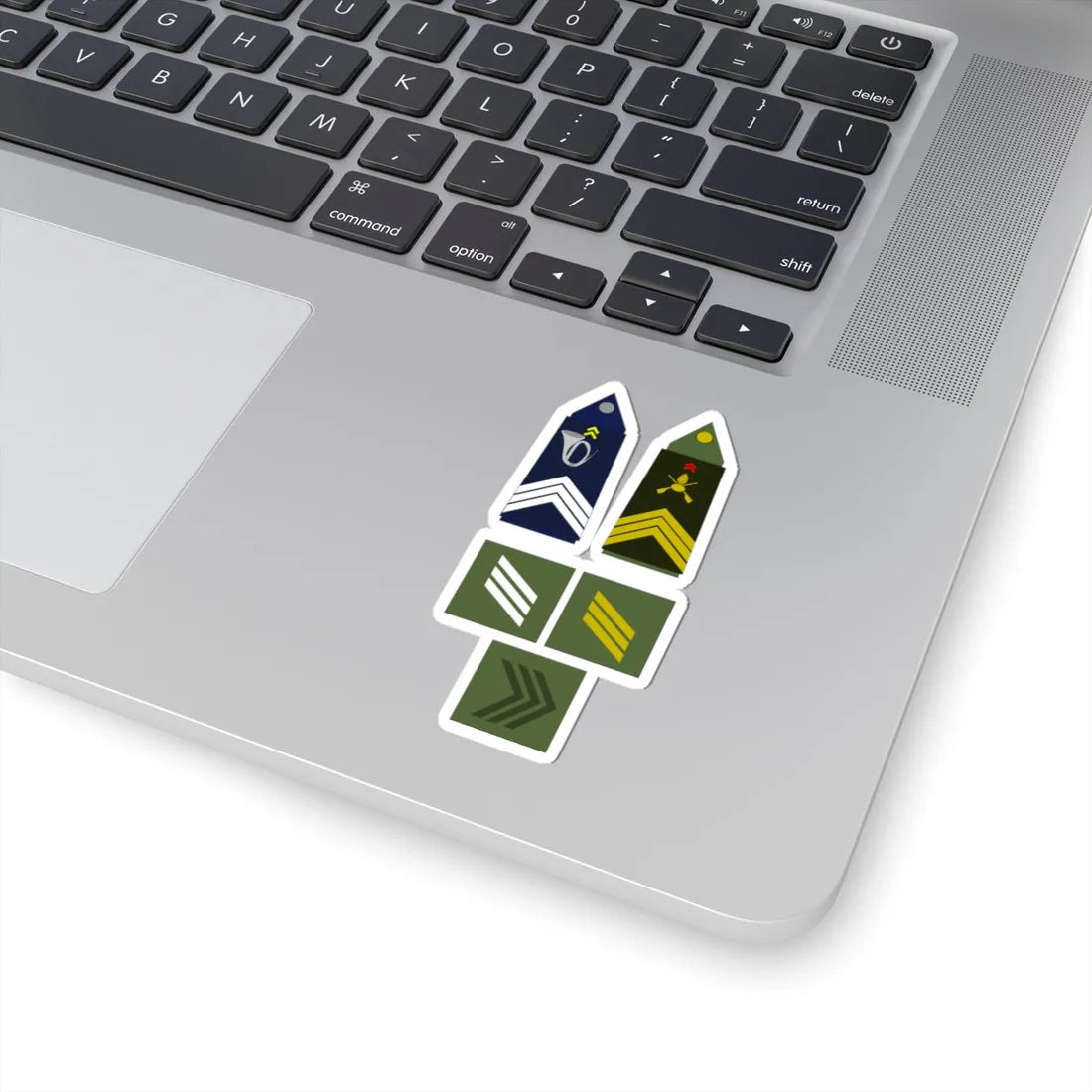 Army FRA OR 06 alt (Military Rank) STICKER Vinyl Kiss-Cut Decal - The Sticker Space