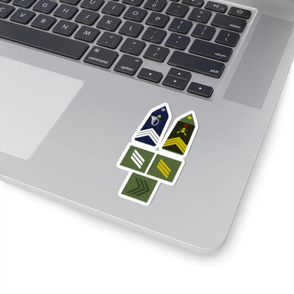 Army FRA OR 06 alt (Military Rank) STICKER Vinyl Kiss-Cut Decal - The Sticker Space