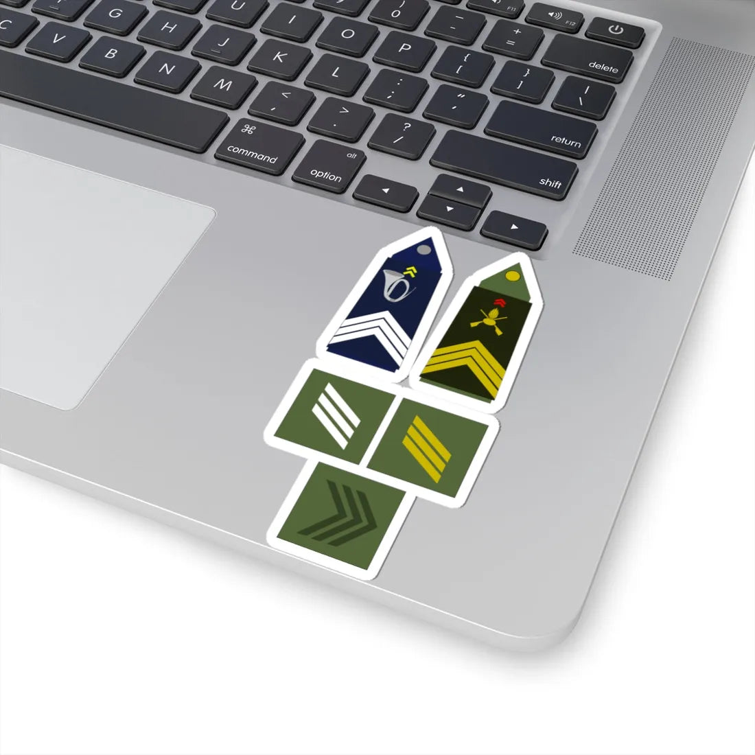 Army FRA OR 06 alt (Military Rank) STICKER Vinyl Kiss-Cut Decal - The Sticker Space