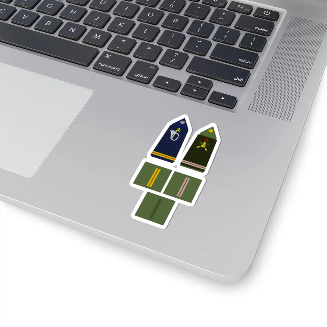 Army FRA OR 08 alt (Military Rank) STICKER Vinyl Kiss-Cut Decal - The Sticker Space