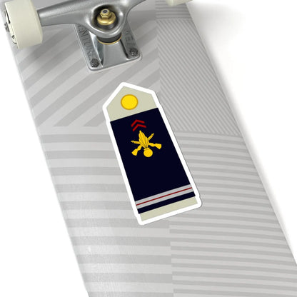 Army FRA OR 08 (Military Rank) STICKER Vinyl Kiss-Cut Decal - The Sticker Space