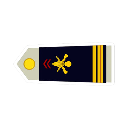 Army FRA OR 09a ROTATION (Military Rank) STICKER Vinyl Kiss-Cut Decal 2 Inch White - The Sticker Space