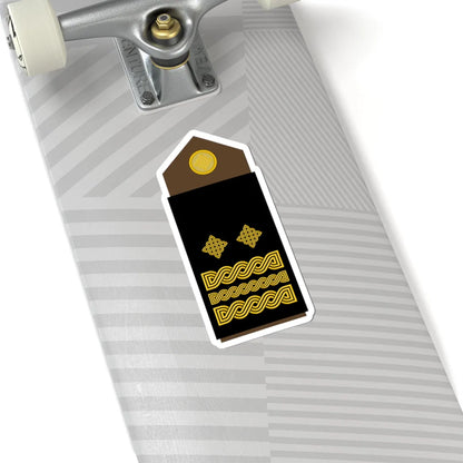 Army HRV OF 07 (Croatia) (Military Rank) STICKER Vinyl Kiss-Cut Decal - The Sticker Space