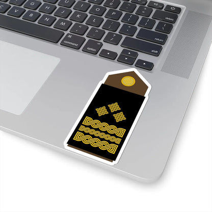 Army HRV OF 08 (Croatia) (Military Rank) STICKER Vinyl Kiss-Cut Decal - The Sticker Space