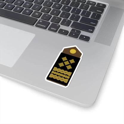 Army HRV OF 10 (Croatia) (Military Rank) STICKER Vinyl Kiss-Cut Decal - The Sticker Space
