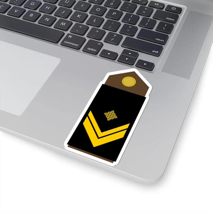 Army HRV OR 07 (Croatia) (Military Rank) STICKER Vinyl Kiss-Cut Decal - The Sticker Space