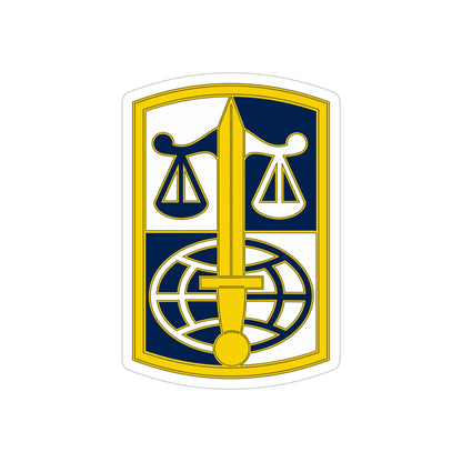 ARMY LEGAL SERVICES AGENCY (U.S. Army) REVERSE PRINT Transparent STICKER-6" × 6"-The Sticker Space