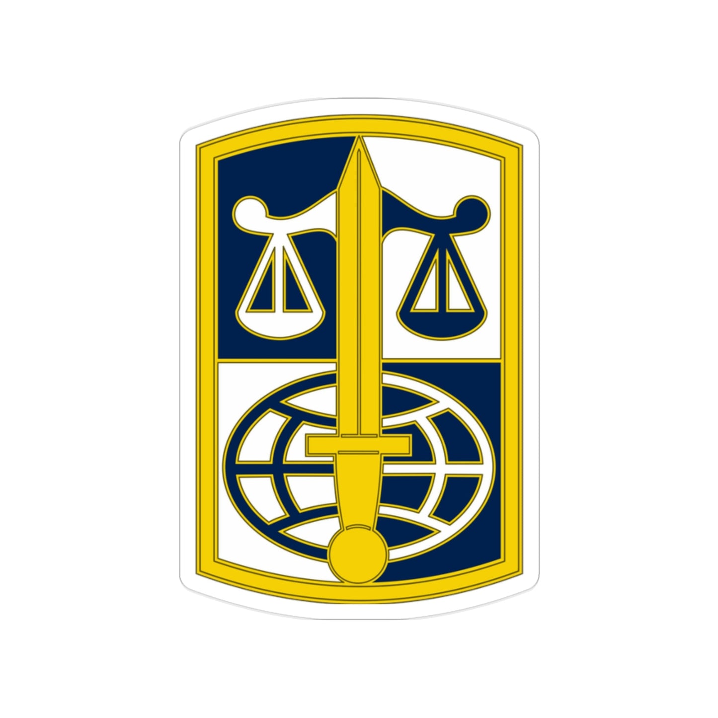 ARMY LEGAL SERVICES AGENCY (U.S. Army) Transparent STICKER Die-Cut Vinyl Decal-2 Inch-The Sticker Space