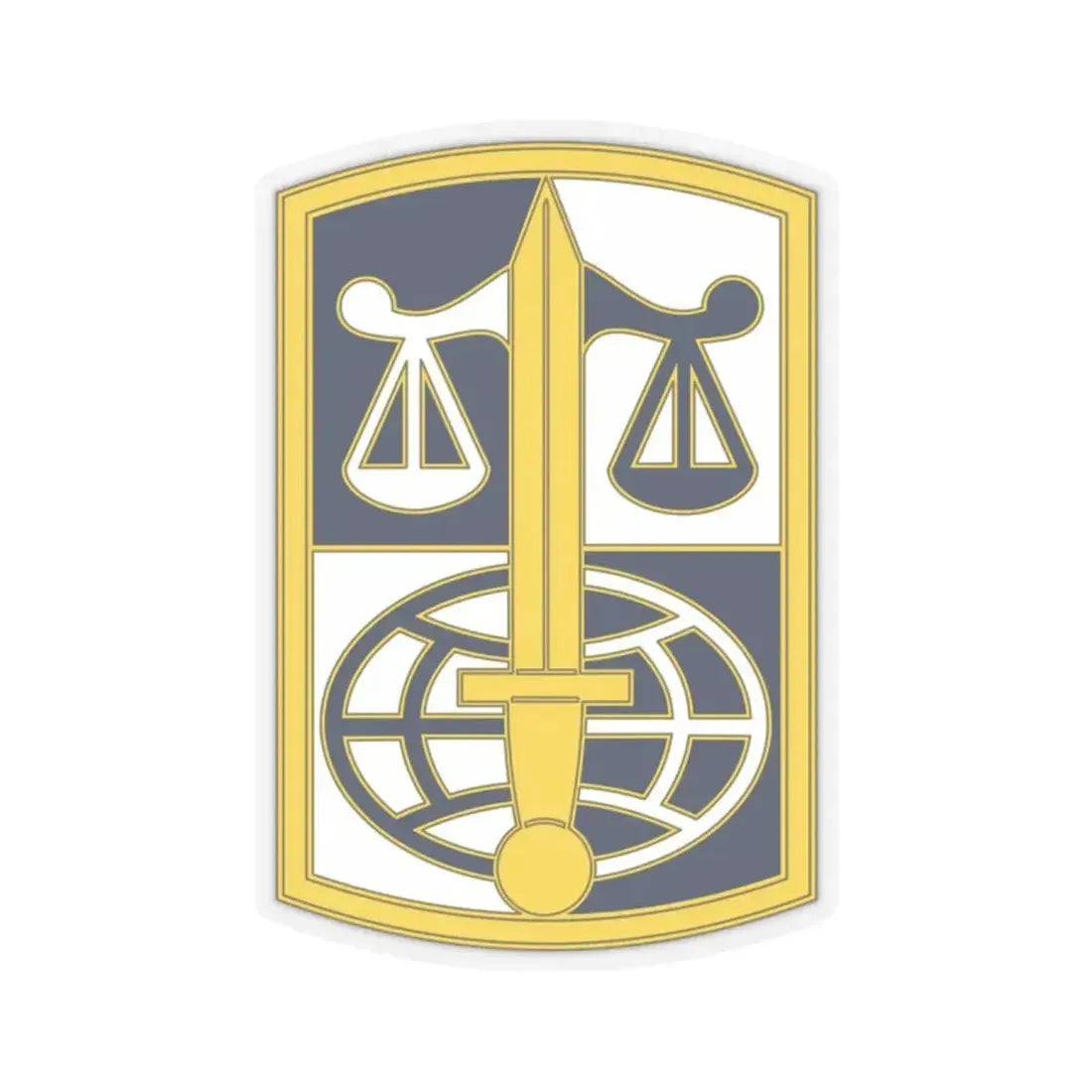 ARMY LEGAL SERVICES AGENCY (U.S. Army) STICKER Vinyl Kiss-Cut Decal 2 Inch Transparent - The Sticker Space