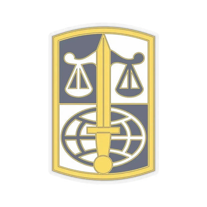 ARMY LEGAL SERVICES AGENCY (U.S. Army) STICKER Vinyl Kiss-Cut Decal 4 Inch Transparent - The Sticker Space