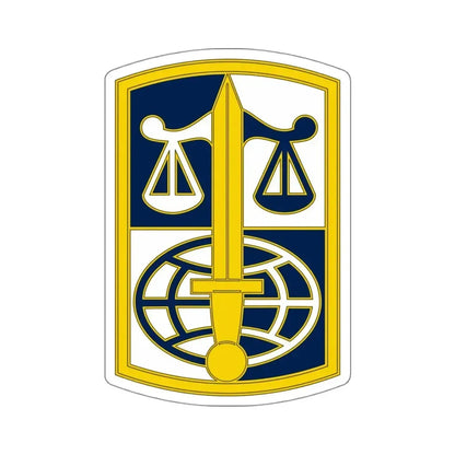 ARMY LEGAL SERVICES AGENCY (U.S. Army) STICKER Vinyl Kiss-Cut Decal 4 Inch White - The Sticker Space